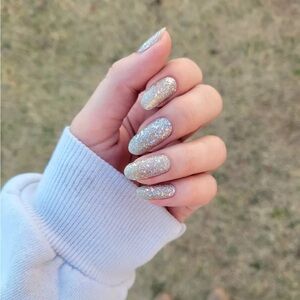 Color Street: Shangri-La | Silver Holographic Glitter Party Metallic Sparkle